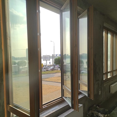 Окна Баухаус Пискаревский проспект