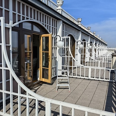 Выход на террасу на Михайловской улице, Санкт-Петербург