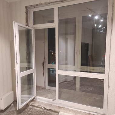 Окна Минимализм Крестовкий остров