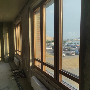 Окна Баухаус Пискаревский проспект