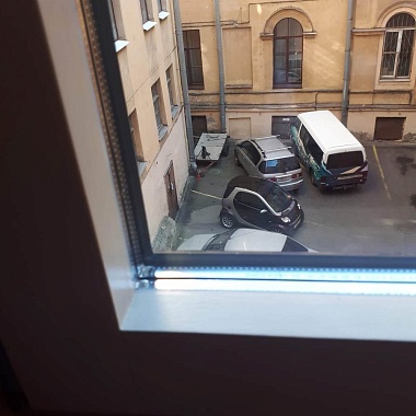 Окна Модерн на набережная реки Мойки